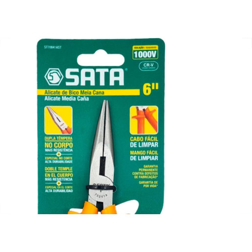 Alicate Bico 6 Pvc Sata Isolado/041