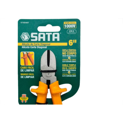 Alicate Corte Lateral Pvc 6 Sata Isol./024