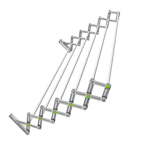 Varal Sanfonado Secalux Aluminio 1,00Mt