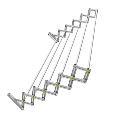 Varal Sanfonado Secalux Aluminio 0,80Mt