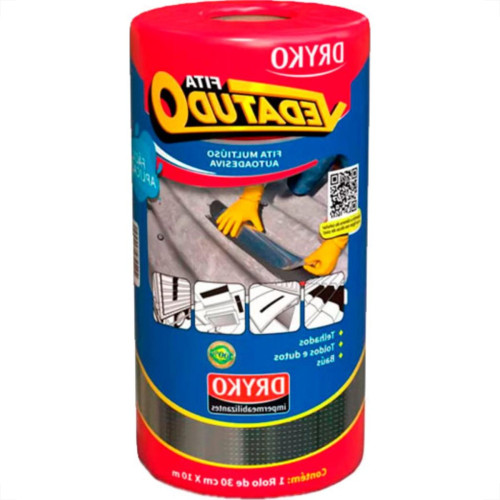 Fita Adesiva Multuso Dryko 30Cmx10M