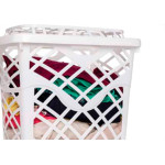 Cesto Telado Retang.Bco 30Lt-1442