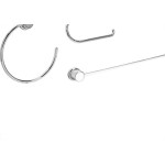 Kit Aces.P/Wc Higiban Rio Cromad.5P
