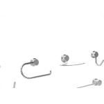Kit Aces.P/Wc Higiban Rio Cromad.5P