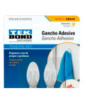 Gancho Tek Ambar Branco P C/04
