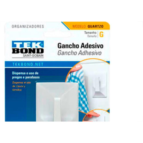 Gancho Tek Quartzo Branco.G
