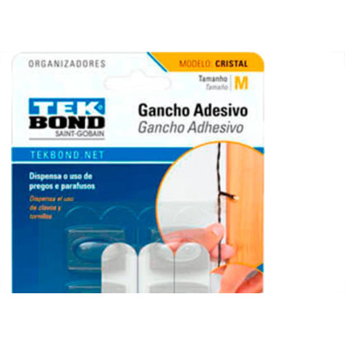 Gancho Tek Cristal Transpar,M C/06