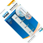 Gancho Tek Zafira Branco/Metal P