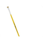 Pincel Compel Chato Cerda Branca 02 - Kit C/6 PC