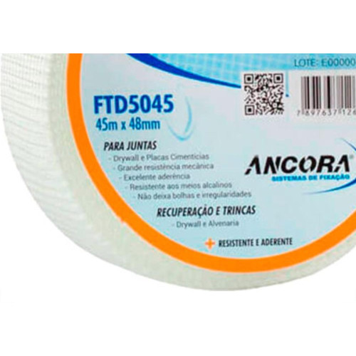 Fita Adesiva Telada Fibr.Vidro 48X45Mt