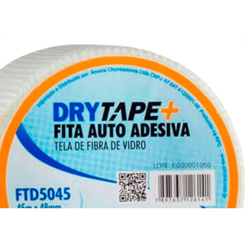 Fita Adesiva Telada Fibr.Vidro 48X45Mt