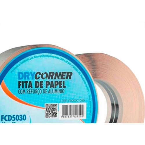 Fita Adesiva De Canto Ref.Alum.50X30Mt