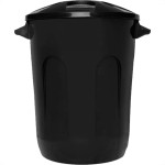Cesto Fechado C/Tpa Preta 93Lt-3082