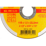 Disco Starrett Inox 4.1/2X1,0X7/8'' - Kit C/12 PC