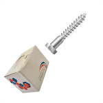 Parafuso Sextavado Soberba Nfix 3/16 X 35 - Kit C/2 Centos