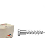 Parafuso Sextavado Soberba Nfix 3/16 X 35 - Kit C/2 Centos