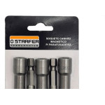 Soquete Canhao Magn.Starfer 10Mm - Kit C/5 PC
