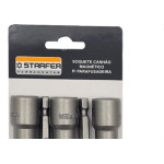 Soquete Canhao Magn.Starfer 13Mm - Kit C/5 PC