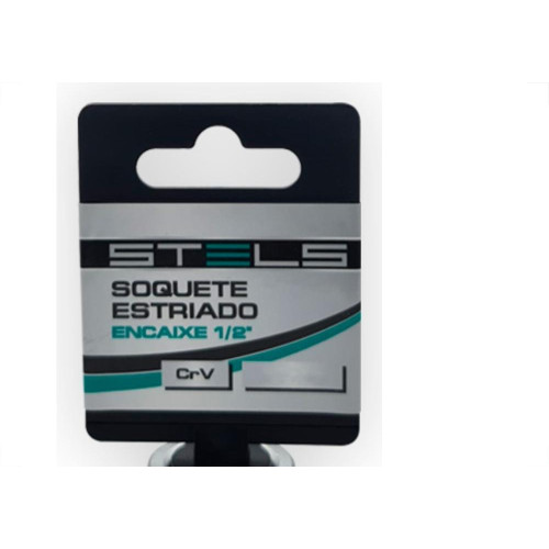 Soquete Stels Estriado Crv 1/2X26 Mm