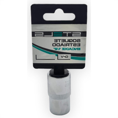 Soquete Stels Estriado Crv 1/2X13 Mm