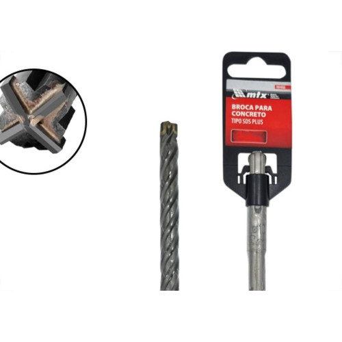 Broca Sds Plus Cruzada Mtx 12 X210