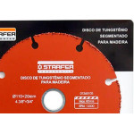 Disco Starfer Tungst. P/Madeira 110Mm