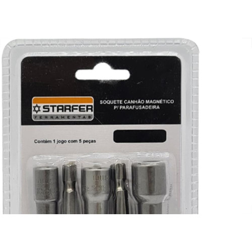 Soquete Canhao Starfer Jg.1/4 A1/2-5P