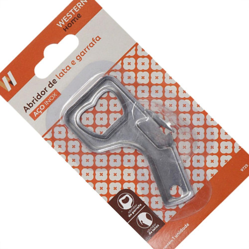 Abridor Lata Garrafa Western Abridor Lata Garrafa Western