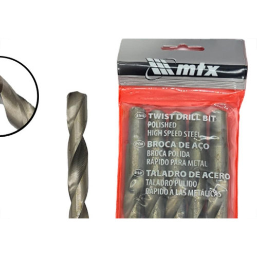 Broca Aco Rapido Mtx 15,0Mm - Kit C/5 PC