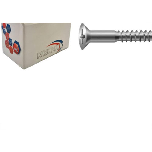 Parafuso Madeira Philips Nfix 2,5X 10 - Kit C/5 Centos