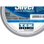 Fita Adesiva Silver Tek 48Mmx 5M-Prata