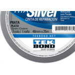 Fita Adesiva Silver Tek 48Mmx25M-Prata
