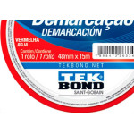 Fita Demarcao Solo Tek 48Mmx15M-Verm