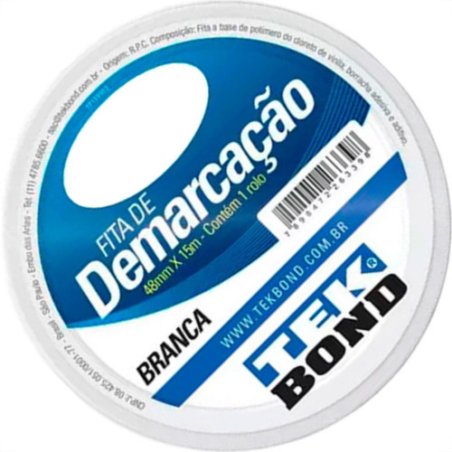 Fita Demarcao Solo Tek 48Mmx15M-Brca