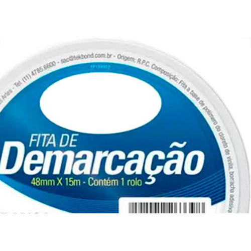 Fita Demarcao Solo Tek 48Mmx15M-Brca