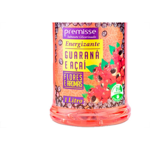 Sabonete Liquida Prem.Guarana/Acai 1Lt