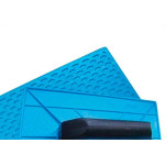 Desempenadeira  Pvc Emave Corrug. 16 Azul - Kit C/6 PC