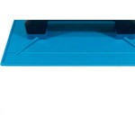 Desempenadeira  Pvc Emave Lisa 16 Azul - Kit C/6 PC
