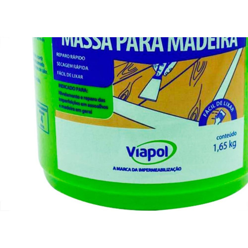 Massa F12 Madeira 1,65Kg Marfim