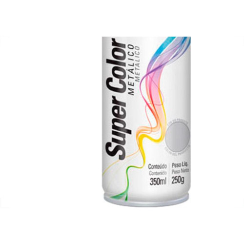 Spray Tek Metalico Prata 350Ml