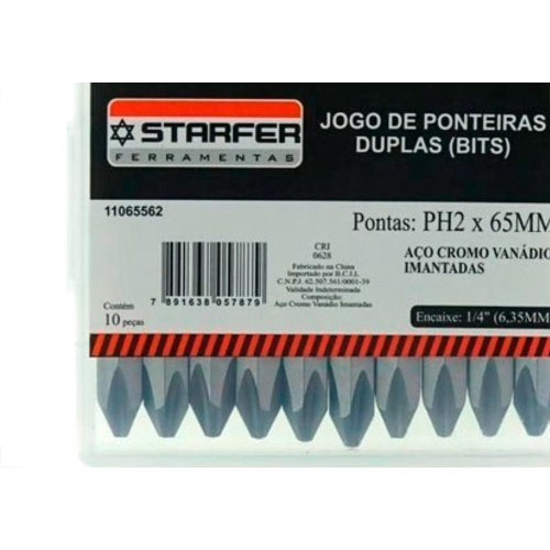 Bits Phillips Starfer Duplo 2 X 65Mm C/10