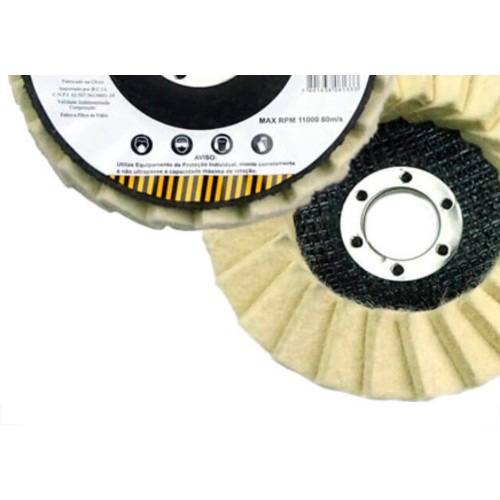 Disco Flap Starfer Feltro 4.1/2''