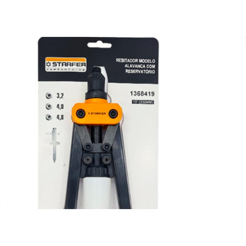 Alicate Rebitador Profissional Starfer C/Res-419