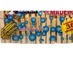 Prendedor Roupa Madeira Aguia Br C/36