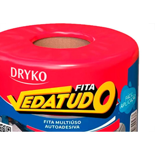 Fita Adesiva Multuso Dryko 15Cmx10M