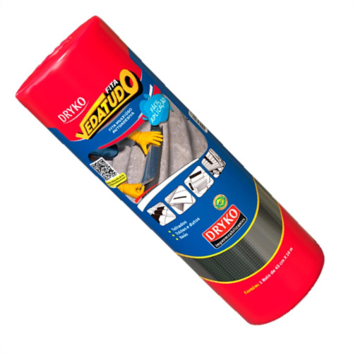 Fita Adesiva Multuso Dryko 45Cmx10M
