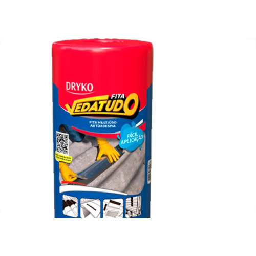 Fita Adesiva Multuso Dryko 45Cmx10M