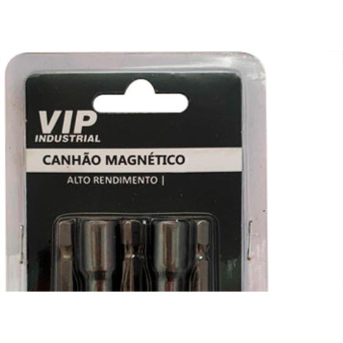 Soquete Canhao Magn.Vip 11Mm - Kit C/5 PC