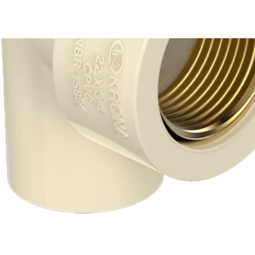 Cpvc-Krona Joelho.90 Trans 28X1