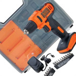 Parafus/Furad 3/8''B&D12V Kit C/Aces